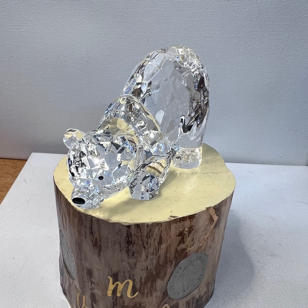 Acrylic Bear Figurine Cute Polar Bear